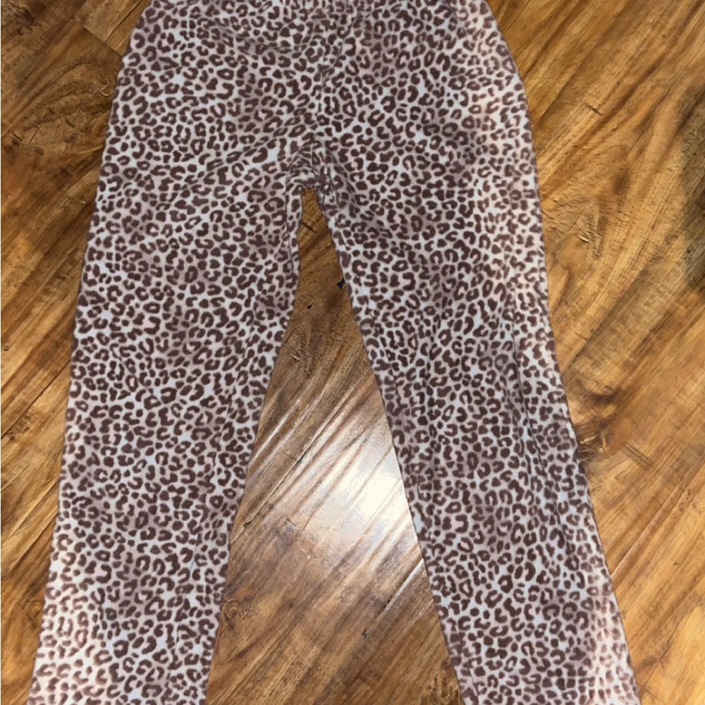 XOXO Light pink low rise Animal Print Pj Pants